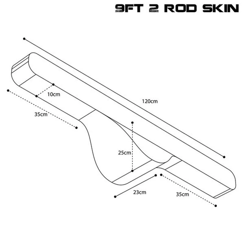Nash Scope Ops Soft Protect Rod Skins 2 Rod